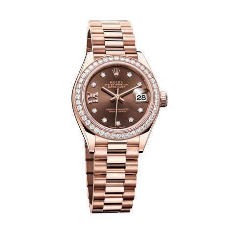 rolex women watch rose gold|female rolex oyster perpetual datejust.